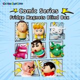  Nam Châm Dán Giấy Note ROCK Crayon Shinchan Comic Series (8 cái/Hộp) 