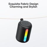  Loa Di Động ROCK S56 Fabric Mesh with Light (Bluetooth v5.3, 3H, 1200mAh, HSP, A2DP, AVRCP) 
