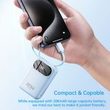  Pin Dự Phòng ROCK Y11 Mini Series with Cable 20000mAh 22.5W 