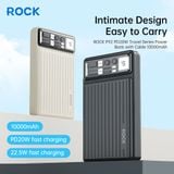  Pin Sạc Dự Phòng ROCK P92 Dual Travel Series Power Bank with Cables (10000mAh, 20W) 