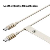  Cáp Sạc Nhanh C to C ROCK R18 100W (1M, Metal Braided) 
