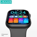  Đồng Hồ Thông Minh USAMS AT02 (Bluetooth v5.0, Smart Life/Health Monitoring/Exercise Record, 2.01-inch HD Colourful Display, Intelligent voice assistant, Control mobile phone to take photos, BT hands-free calling) 