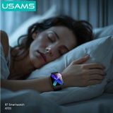  Đồng Hồ Thông Minh USAMS AT03 (2.01″ IPS Display, Bluetooth v5.0, Intelligent Life Monitoring, AAC Hi-fi Speaker, Bluetooth Speakerphone Call, Notification Synchronization, Intelligent Voice Assistant, Control Phone to Take Photos, Play Mini-Games) 