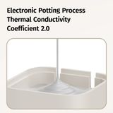  Combo Sạc Nhanh kèm Cáp C to C ROCK Ice²Cube 30W (GaN Charger, Metal Braided Cable Bundle) 