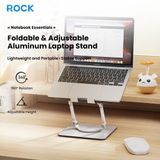  Giá Đỡ Laptop ROCK Ultra-Light Foldable & Adjustable Aluminum Laptop Stand 
