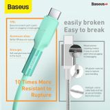  Cáp Sạc Nhanh Type-C Siêu Bền Baseus Silica Gel dùng cho Smartphone/ Tablet ( 3A, Quick Charge  Fast Data Transmission) 