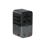  Củ Sạc Du Lịch 3C+1A AUKEY PA-TA09A 100W (US/AU/UK/EU, + AC Socket) 
