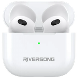  Tai Nghe Bluetooth TWS RIVERSONG Airfly L3 (Bluetooth v5.3, 5H, IPX5, ENC, Driver 13mm) 