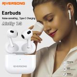  Tai Nghe Bluetooth TWS RIVERSONG Airfly L3 (Bluetooth v5.3, 5H, IPX5, ENC, Driver 13mm) 