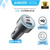  Tẩu Sạc Ô Tô 2C+1A ANKER A2731 67W (ActiveShield™ 2.0, PowerIQ™ 3.0) 