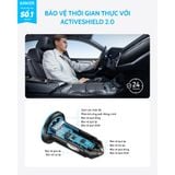  Tẩu Sạc Ô Tô 1C+1A ANKER A2735 52.5W (ActiveShield™ 2.0, PowerIQ™ 3.0) 