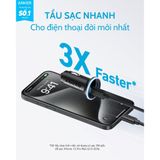  Tẩu Sạc Ô Tô 1C+1A ANKER A2735 52.5W (ActiveShield™ 2.0, PowerIQ™ 3.0) 