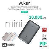  Pin Dự Phòng AUKEY Spark Mini PB-Y57 20000mAh 20W (LED Display) 