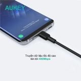  Cáp Sạc Nhanh USB to Type-C AUKEY CB-CD30 (0.9m, 480Mbps, 3A) 