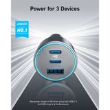  Tẩu Sạc Ô Tô 2C+1A ANKER A2731 67W (ActiveShield™ 2.0, PowerIQ™ 3.0) 