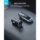  Tẩu Sạc Ô Tô 1C+1A ANKER A2735 52.5W (ActiveShield™ 2.0, PowerIQ™ 3.0) 