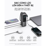  Pin Dự Phòng ANKER Zolo A1695 25000mAh 165W (With 2*Built-in Retractable Type-C Cable, Smart Digital Display, ActiveShield™ 2.0) 