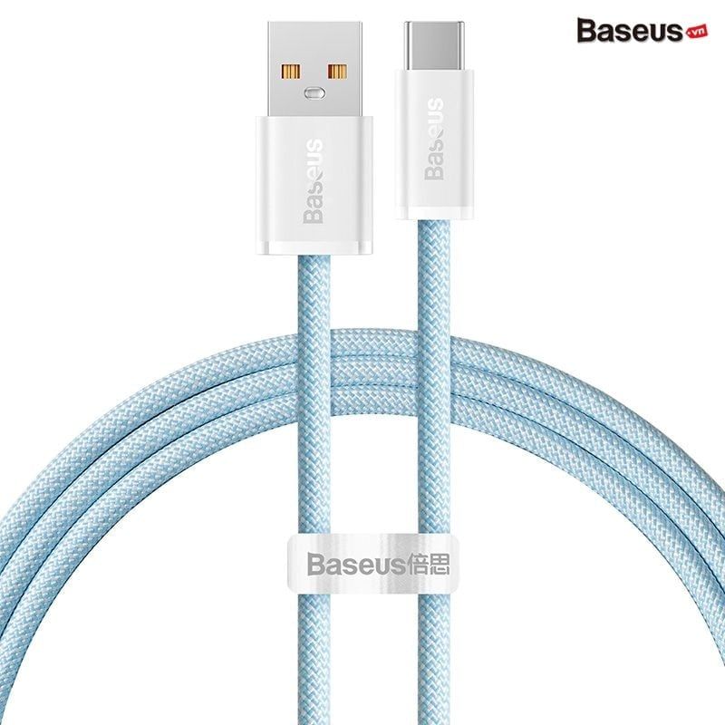  Cáp Sạc Nhanh, Vải Dù Siêu Bền Baseus Dynamic Series USB to Type-C 100W (5A/20V, ABS+ High Density Braided Wire, Fast Charging Data Cable) 