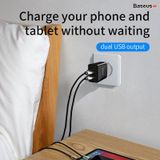  Cốc sạc Baseus Speed Mini Dual U Charger (10.5W) 