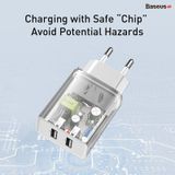  Cốc sạc Baseus Speed Mini Dual U Charger (10.5W) 