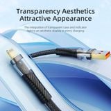  Cáp Sạc Nhanh USB to Lightning ROCK Z21 Transparency Series 2.4A (1.2m) 