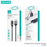  Cáp sạc nhanh USAMS SJ543 U78 Lightning Digital Display Charging & Data Cable 