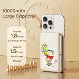  Pin Sạc Dự Phòng Không Dây Tích Hợp Nam Châm ROCK Crayon Shinchan P20/P30 (10000mAh, 20W/30W) 