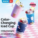  Cốc Đổi Màu ROCK Color-Changing Iced Cup 470ml 