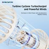  Quạt Cầm Tay Mini ROCK Crayon Shinchan Air Bubble (3W, 8H, 1200mAh, 3-Speed Power) 