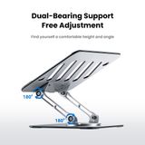  Giá Đỡ Laptop ROCK Ultra-Light Foldable  Adjustable Aluminum Laptop Stand 