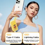  Pin Dự Phòng Kiêm Củ Sạc ROCK Crayon Shinchan Y30 10000mAh 22.5W (with Built-in Type-C + Lightning Cable) 