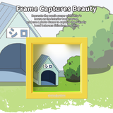  Đèn Ngủ ROCK Crayon Shinchan Photo Frame (2-Level Brightness, 300mAh, 3D Stereo Plush Doll) 