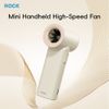  Quạt Cầm Tay Mini ROCK Mini Handheld High-Speed Fan (5W, LED Smart Display, 6H, 9m/s Wind Speed, 5-Speed Adjustable Settings, 3000mAh, 17400RPM) 