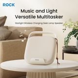  Loa Bluetooth ROCK Starlight 3 in 1 Wireless Charging Desk Lamp Speaker (Bluetooth v5.0) 