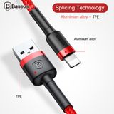  Cáp sạc nhanh, truyền dữ liệu tốc độ cao Baseus Cafule Lightning cho iPhone/ iPad ( 2.4A, Sạc nhanh, Siêu bền) 