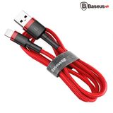  Cáp sạc nhanh, truyền dữ liệu tốc độ cao Baseus Cafule Lightning cho iPhone/ iPad ( 2.4A, Sạc nhanh, Siêu bền) 