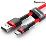  Cáp Sạc Nhanh, Siêu Bền Baseus Cafule Type C Quick Charge cho Smartphone/ Tablet ( 3A, Sạc nhanh Quick charge 3.0, Siêu bền) 
