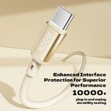  Cáp Sạc Nhanh C to C ROCK R18 100W (1M, Metal Braided) 