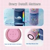  Loa Di Động ROCK Doraemon S56 Fabric Mesh with Light (Bluetooth v5.3, 3H, 1200mAh, HSP, A2DP, AVRCP) 