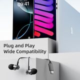  Tai Nghe Có Dây Type-C ROCK ES09 (1.2m, 10mm Dynamic Driver, Clear HD Microphone) 