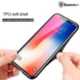  Ốp lưng chống sốc Baseus Knight Case cho iPhone X (Tempered Glass + Silicone Hybrid Armor) 