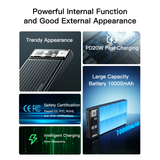  Pin Dự Phòng ROCK P91 (10000mAh, 20W) 