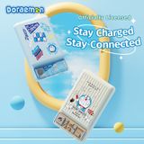  Pin Dự Phòng ROCK Doraemon P92 Dual PD20W 10000mAh Travel Series (Tích Hợp Cáp Type-C và Lightning, Doraemon Authentic Licensed) 