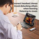  Hub Chuyển Đa Năng 10-in-1 ROCK TR30 (C to HDMI+VGA+Audio+USB3.0*3+SD/TF+LAN+PD) 