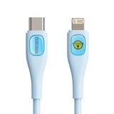  Cáp Sạc Nhanh Cho iPhone 14/15 Series ROCK Doraemon C to L/C to C Fast Charging Data Cable (1.2m, 27W/60W, Doraemon Authentic Licensed) 