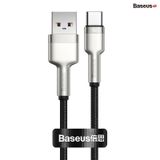  Cáp sạc nhanh, siêu bền Baseus Cafule Metal Series Type C 40W (USB to Type C, Zinc Alloy Material, Super Quick charge  Data Cable ) 