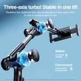  Đế giữ Điện thoại – Tablet cao 1.8m RTAKO LD057 Floor-standing 360° Turbo Self-locking Lazy Bracket (1.8M, Extendable Version) 