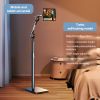  Đế giữ Điện thoại – Tablet cao 1.8m RTAKO LD057 Floor-standing 360° Turbo Self-locking Lazy Bracket (1.8M, Extendable Version) 