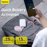  Cáp sạc nhanh dây rút Baseus Let''s Go Little Reunion Type C (2A/ 1m, One-Way Stretchable Quick charge & Data Cable) 