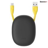  Cáp sạc nhanh dây rút Baseus Let''s Go Little Reunion Type C (2A/ 1m, One-Way Stretchable Quick charge & Data Cable) 